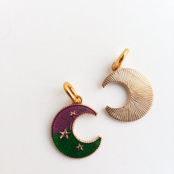 4/$20 Cresent moon shoe charm Rolle Skate moon shoelace charm - Picture 4 of 6